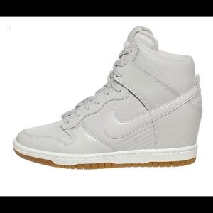 Nike “Dunk Sky Hi” Wedge Sneakers
